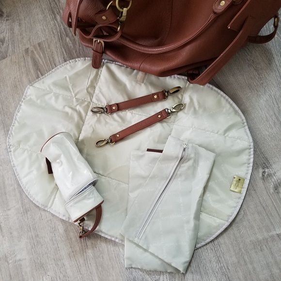 NEW Leather Diaper Bag - Picture 3 of 5